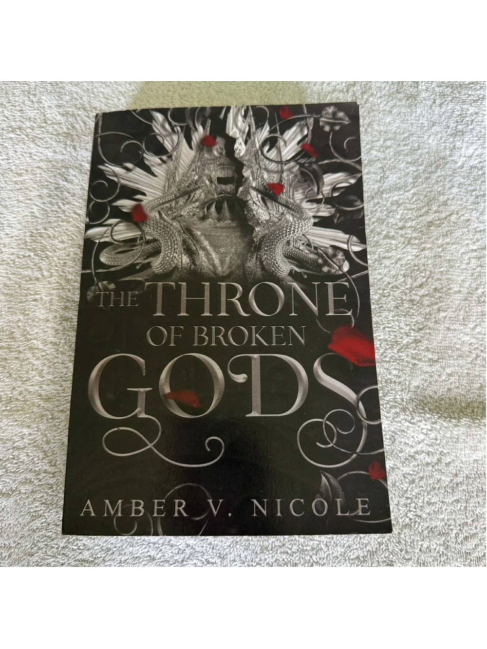 The Throne of Broken Gods by Amber V. Nicole Book